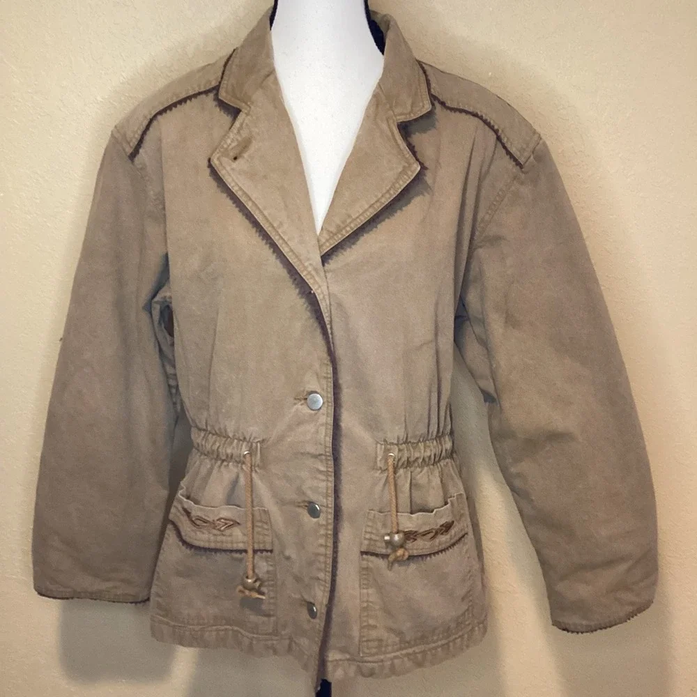 Roper Range Gear Barn Jacket with Flannel Lining, size medium